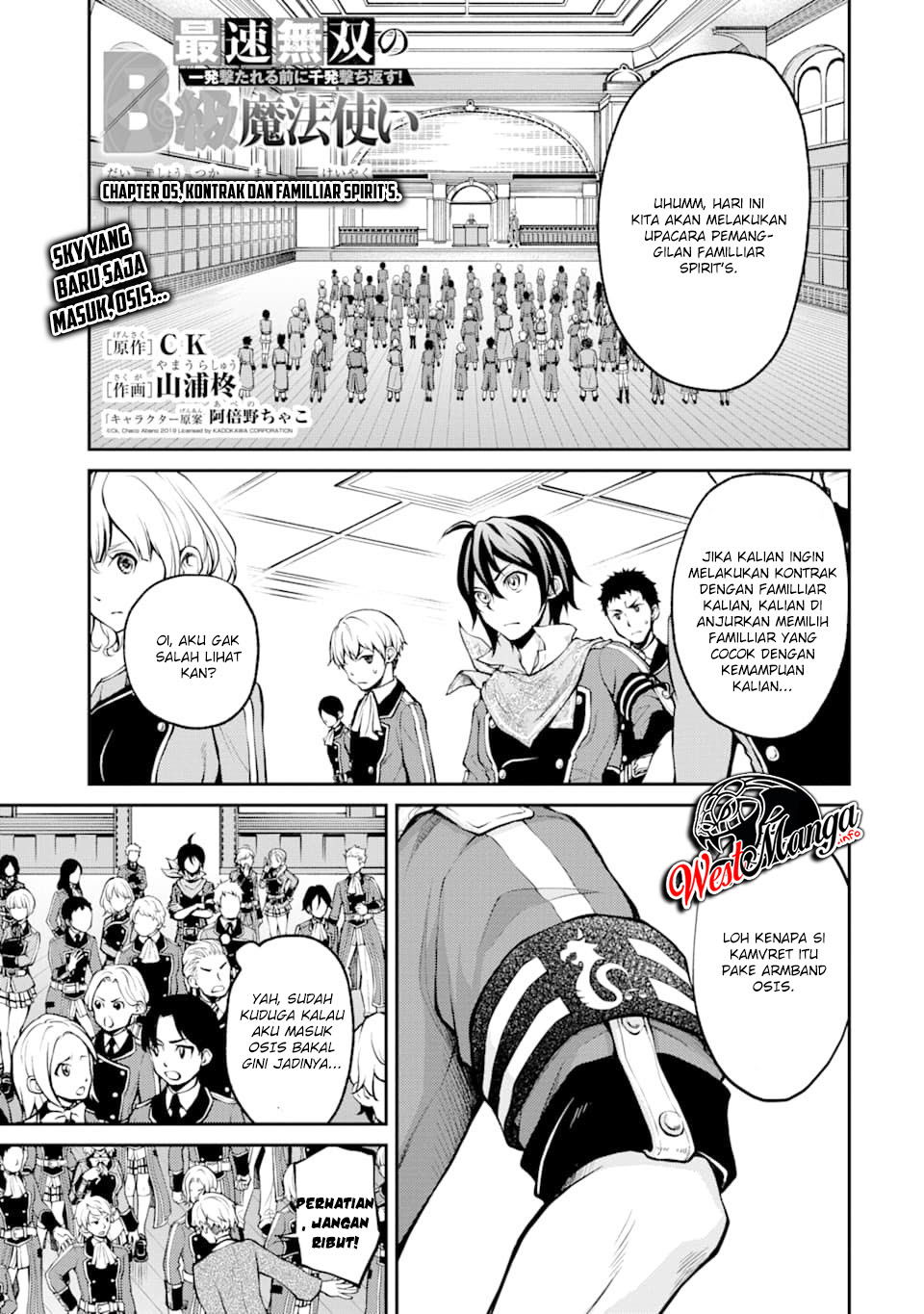 Saisoku Musou No B-kyuu Mahou Tsukai Chapter 05.1 Bahasa Indonesia